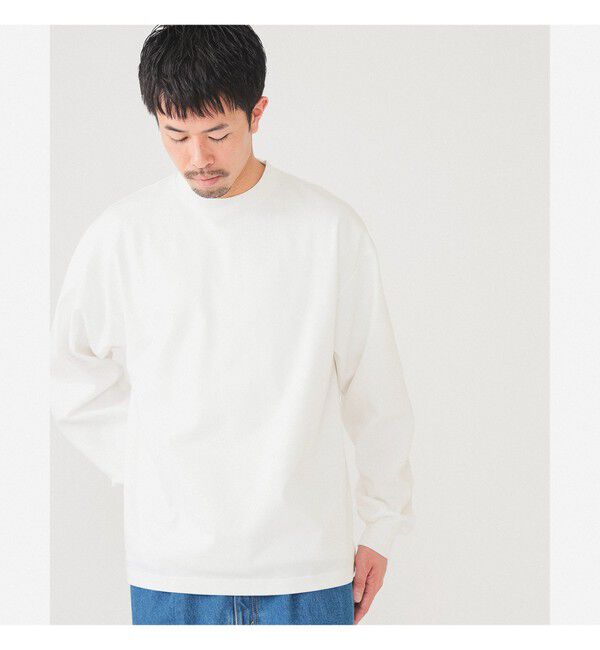 BEAMS「BEAMS / 天竺 ロングスリーブ Tシャツ」|Tシャツ・カットソー|