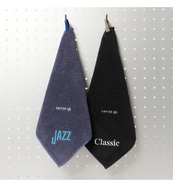 BEAMS「ミュージック タオルハンカチ」|トイレタリー・ランドリーグッズ|
