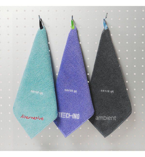 BEAMS「ミュージック タオルハンカチ」|トイレタリー・ランドリーグッズ|