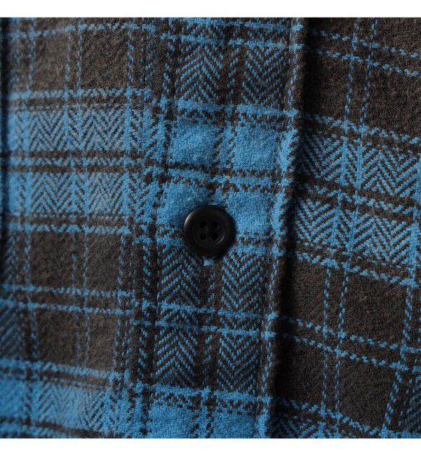 BEAMS「ワイドフィット フェード チェックシャツ」|シャツ・ブラウス|