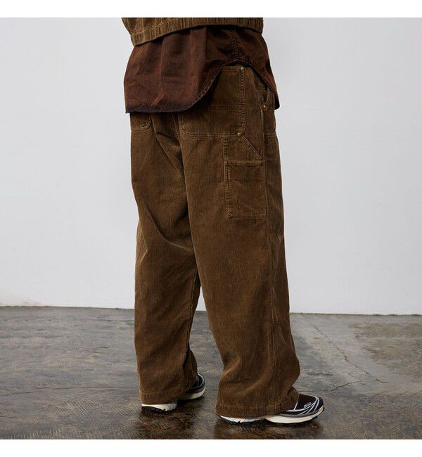 BEAMS「ダブル二ー コーデュロイ ワークパンツ」|チノ|