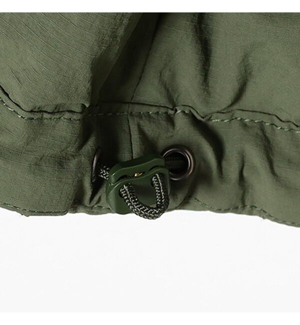 BEAMS「ワイドフィト バックサテン レイヤード M-65 ブルゾン」|ブルゾン・スタジャン|