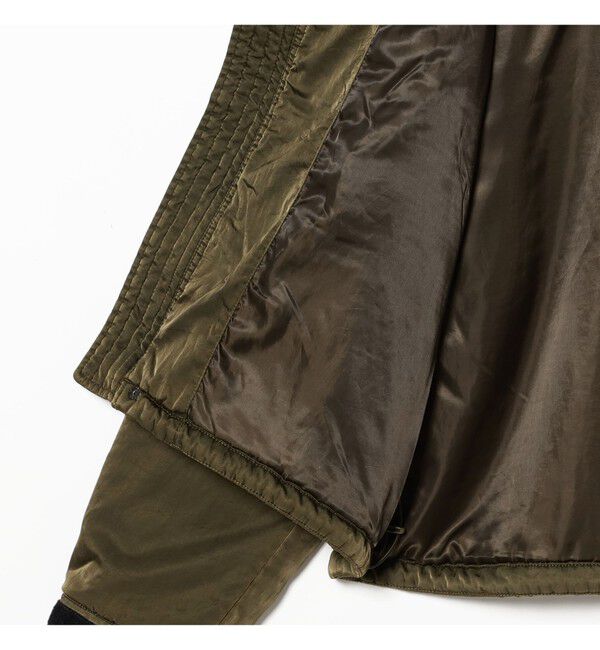 BEAMS「ガーメントダイ N-2B ジャケット」|ブルゾン・スタジャン|