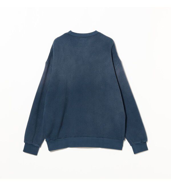 BEAMS「ワイドフィット フェード ヘビーウェイトワッフル Tシャツ」|Tシャツ・カットソー|