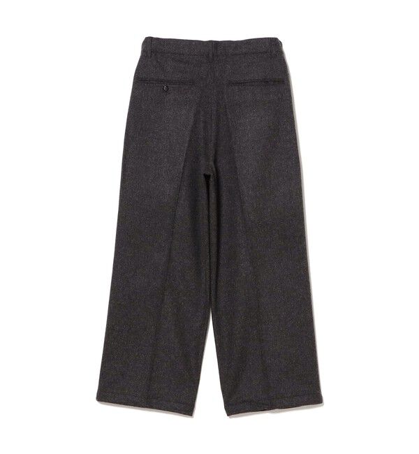 BEAMS「フランネル ワイド スラックス」|チノ|