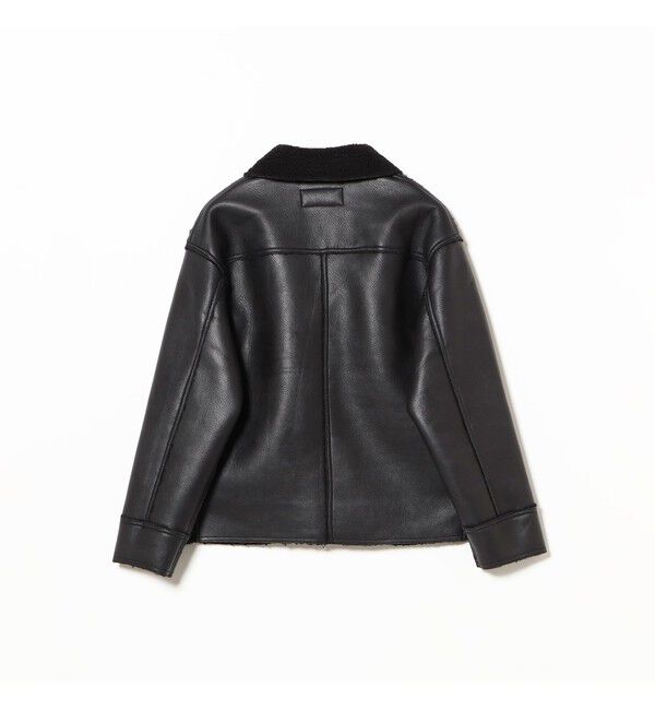 BEAMS「【別注】UNIVERSAL OVERALL / Synthetic leather Jacket」|ブルゾン・スタジャン|