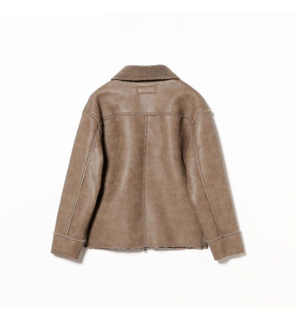 BEAMS「【別注】UNIVERSAL OVERALL / Synthetic leather Jacket」|ブルゾン・スタジャン|