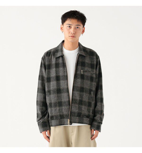 BEAMS「U/O_CheckTruckSP」|ブルゾン・スタジャン|