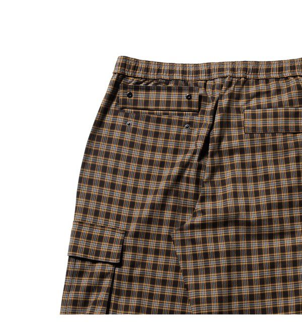 BEAMS「チェック カーゴ パンツ」|チノ|