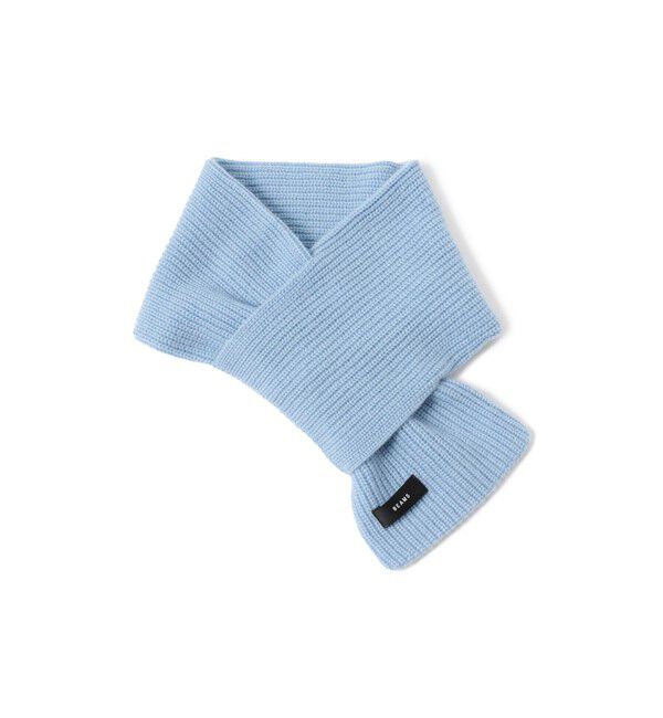 BEAMS「ショート マフラー」|マフラー|SAX_BLUE