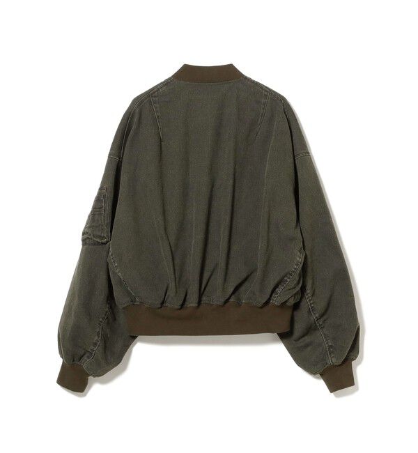 BEAMS「リバーシブル フェード ボンバー ジャケット」|ブルゾン・スタジャン|