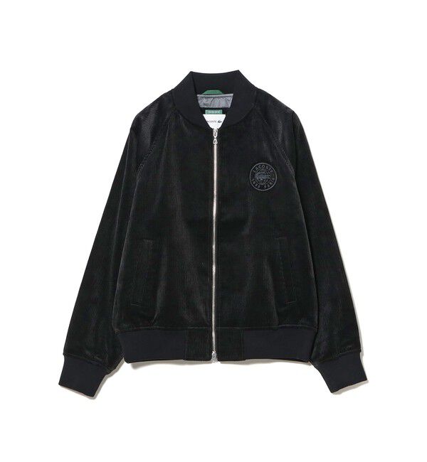 BEAMS「【別注】LACOSTE / コーデュロイ ブルゾン」|ブルゾン・スタジャン|
