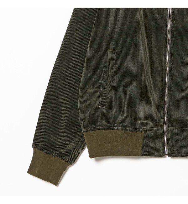 BEAMS「【別注】LACOSTE / コーデュロイ ブルゾン」|ブルゾン・スタジャン|