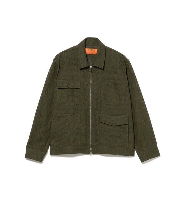 BEAMS「【別注】UNIVERSAL OVERALL / MESH WIDE JACKET」|ブルゾン・スタジャン|