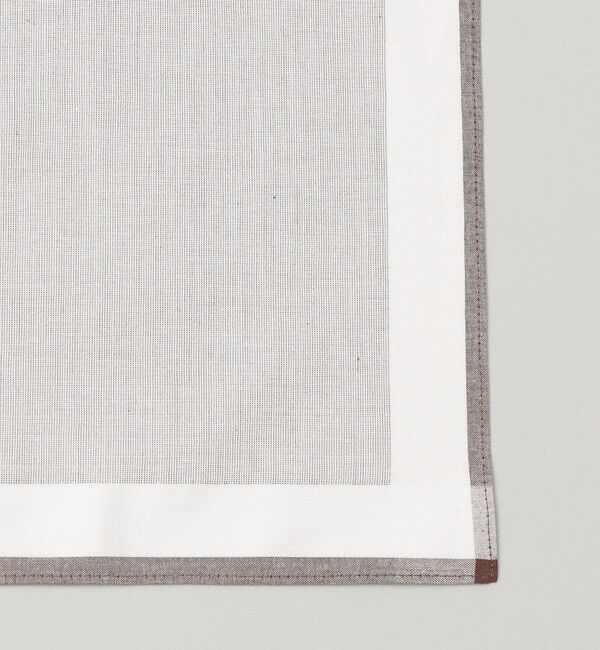 SHIPS「GRAZIINA: カラーフル グランド 無地 ポケットチーフ」|ハンカチ|