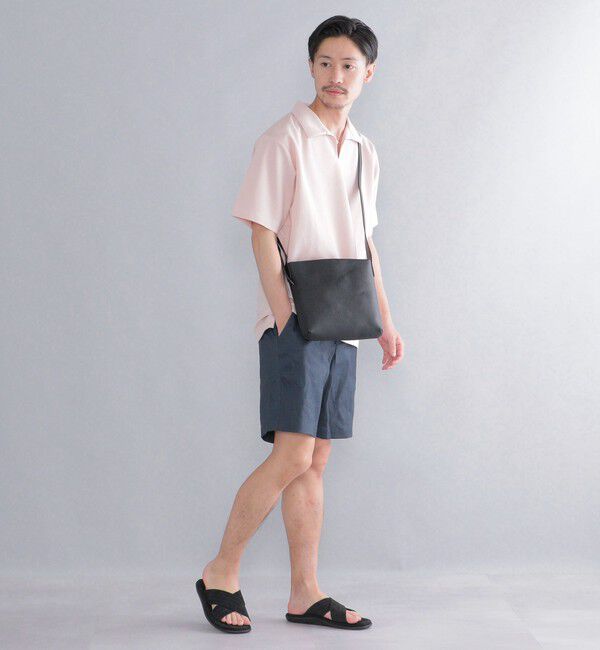 SHIPS「SHIPS: スマート レザー ショルダーバッグ」|ショルダー・メッセンジャー|