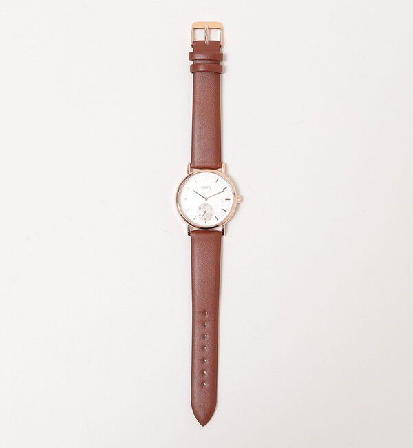 SHIPS「【WEB限定】SHIPS: ビジネス / ミリタリー 2WAY ベルト ウォッチ (腕時計)」|腕時計|