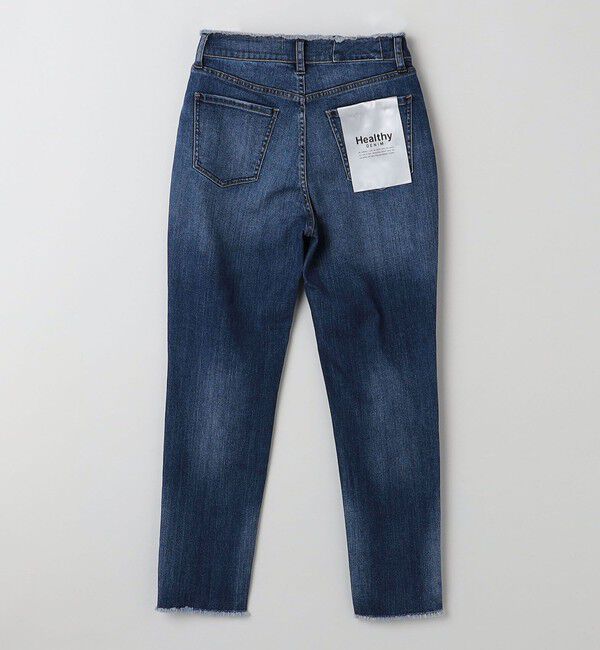 SHIPS any「Healthy DENIM:〈洗濯機可能〉H.Salt テーパード ハイライズ デニム」|デニム|