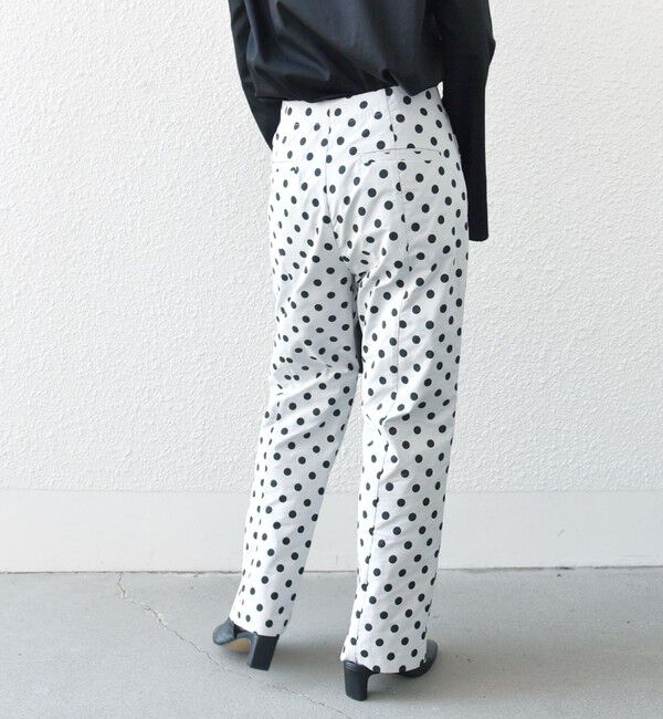 SHIPS any「SHIPS any: ドット ジャカード ストレート ポケット パンツ」|その他|