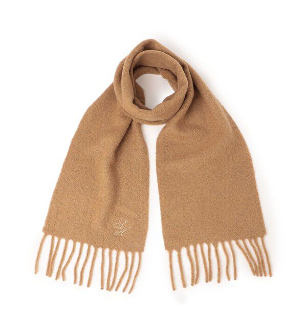 SHIPS for women「刺繍 モへヤ ミックス マフラー」|マフラー|