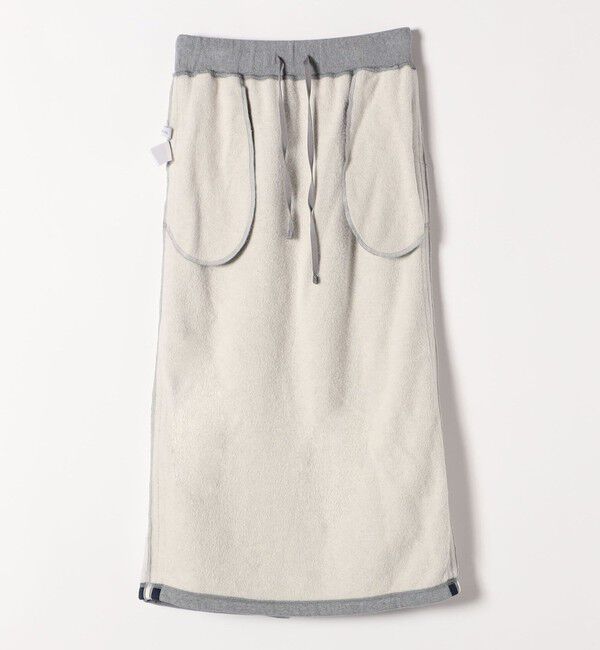 SHIPS any「SHIPS any:〈洗濯機可能〉USAコットン 裏起毛 サイドライン スカート」|スカート|