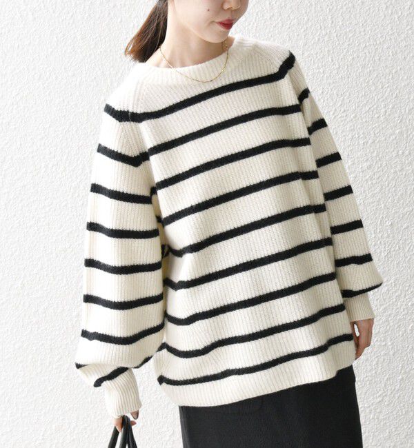 SHIPS any「SHIPS any:〈手洗い可能〉AQUA カシミヤ ミックス ハイネック ニット」|ニット・セーター|その他