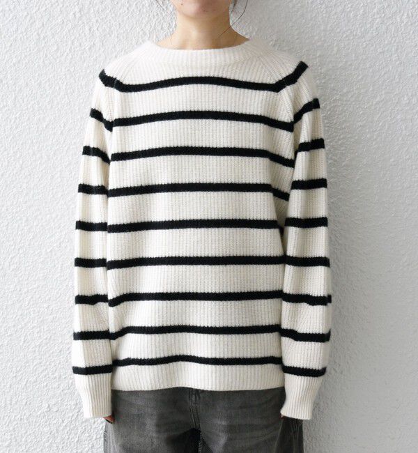 SHIPS any「SHIPS any:〈手洗い可能〉AQUA カシミヤ ミックス ハイネック ニット」|ニット・セーター|