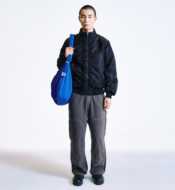 SHIPS「City Ambient Products: クランプル ビッグ ギャザーショルダー バッグ」|ショルダー・メッセンジャー|