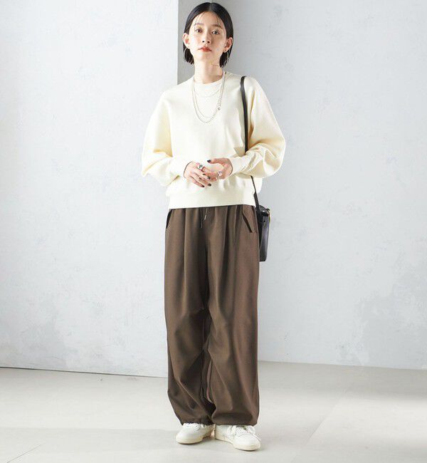 SHIPS for women「〈手洗い可能〉スムース ニット ガゼット プルオーバー」|ニット・セーター|