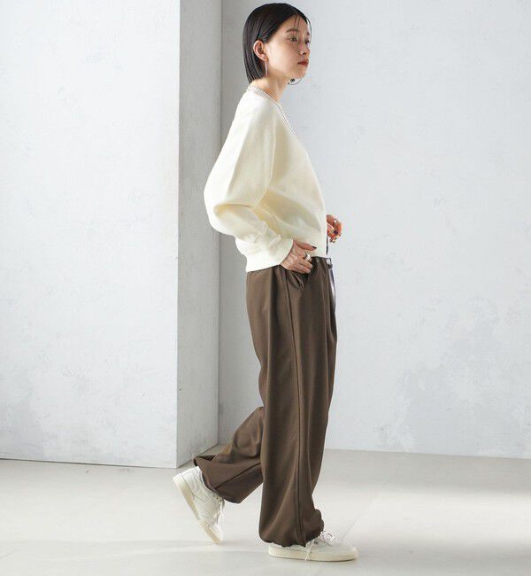 SHIPS for women「〈手洗い可能〉スムース ニット ガゼット プルオーバー」|ニット・セーター|