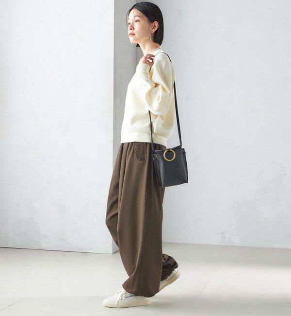 SHIPS for women「〈手洗い可能〉スムース ニット ガゼット プルオーバー」|ニット・セーター|