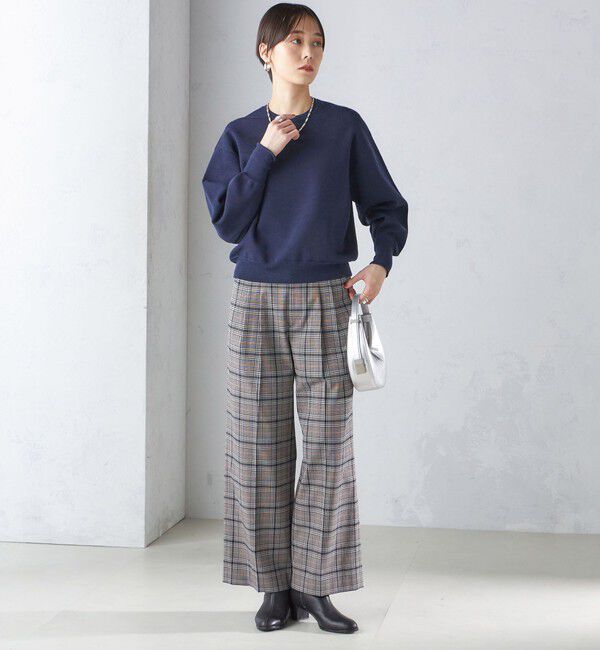 SHIPS for women「〈手洗い可能〉スムース ニット ガゼット プルオーバー」|ニット・セーター|