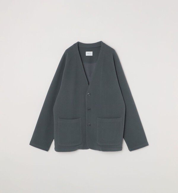 SHIPS any「SHIPS any: 〈洗濯機可能〉ソフトダンボール ウォーム ノーカラー リラックス ジャケット◇」|ノーカラージャケット|