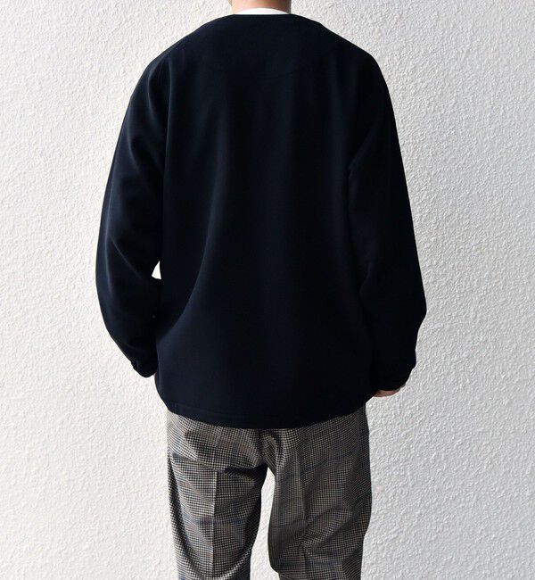 SHIPS any「SHIPS any: 〈洗濯機可能〉ソフトダンボール ウォーム ノーカラー リラックス ジャケット◇」|ノーカラージャケット|