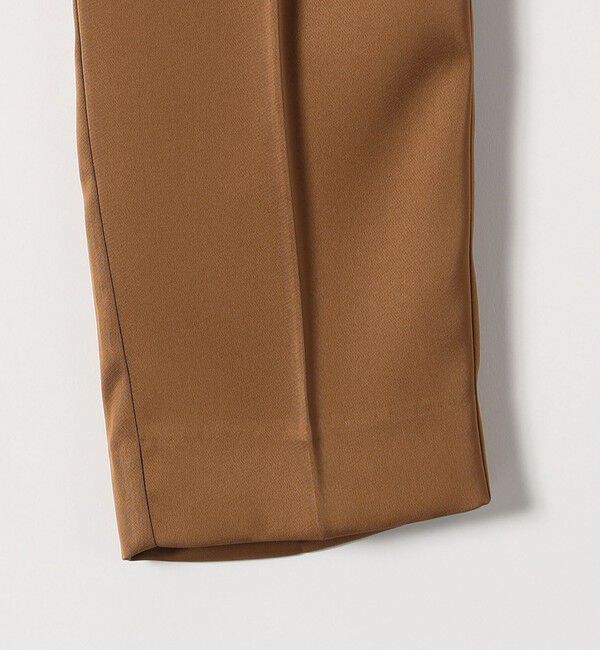 SHIPS any「SHIPS any:〈手洗い可能〉サテン リラックス タック テーパード パンツ」|その他|