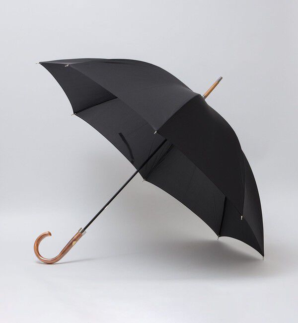 SHIPS「SHIPS: 長傘」|傘|ブラック