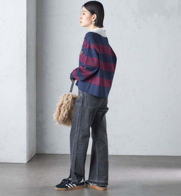 SHIPS for women「〈手洗い可能〉エンブレム ラガー ニット」|ニット・セーター|