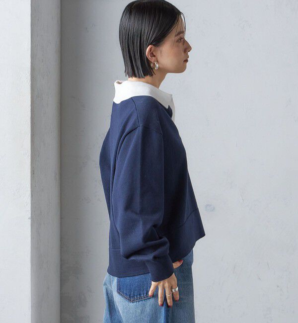 SHIPS for women「〈手洗い可能〉エンブレム ラガー ニット」|ニット・セーター|