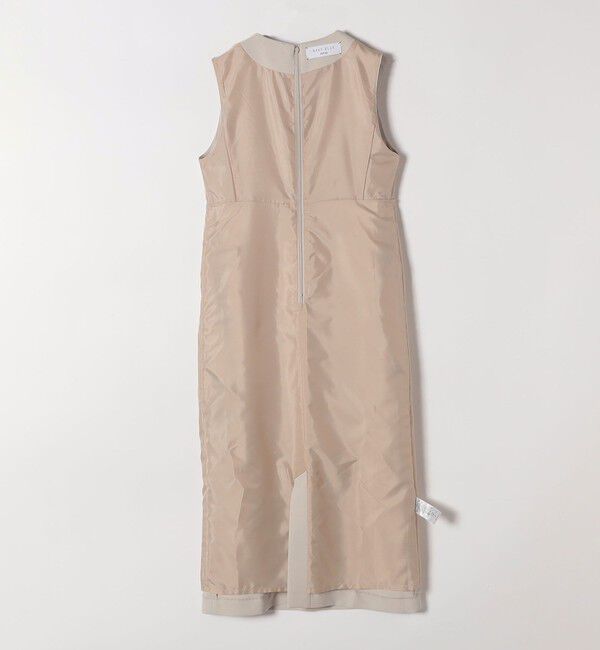 SHIPS any「SHIPS any:〈洗濯機可能〉ダブルクロス Vネック ペプラム ワンピース［NAVY BLUE］」|ワンピース|