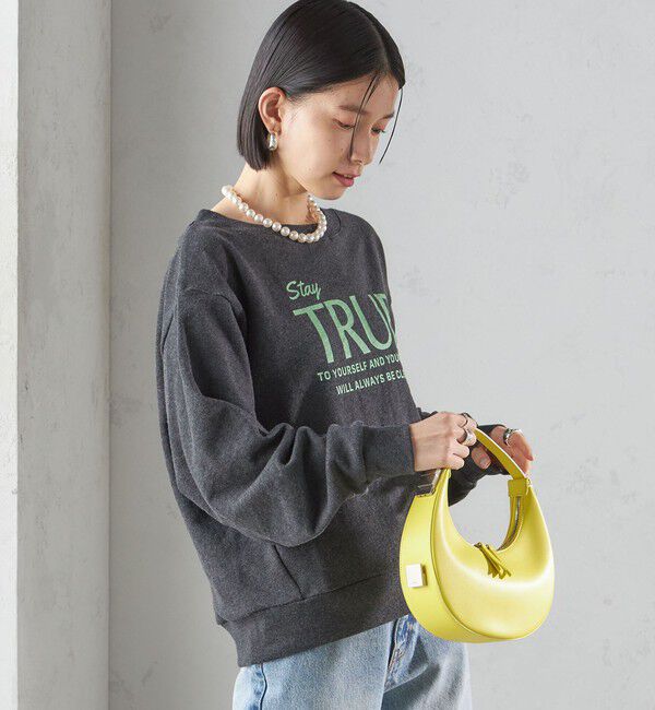 SHIPS for women「【SHIPS別注】81BRANCA:〈洗濯機可能〉ロゴ スウェット」|スウェット・ジャージ|