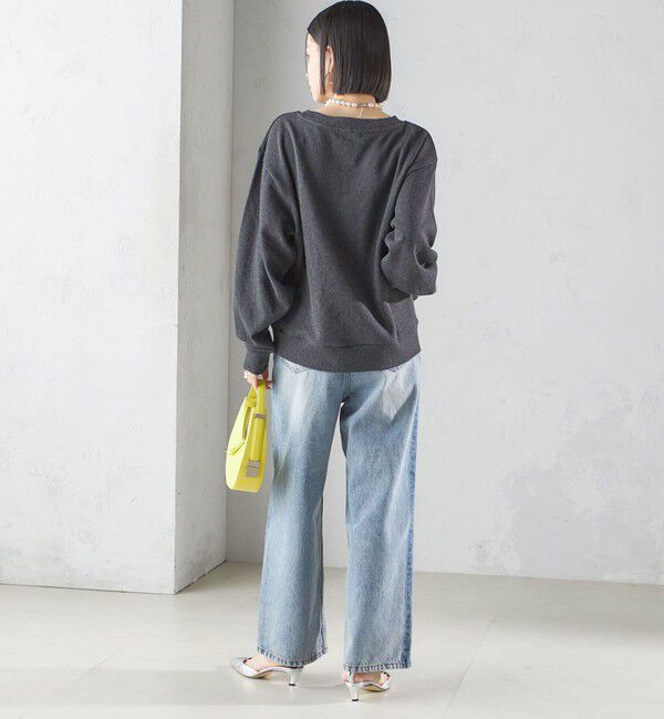 SHIPS for women「【SHIPS別注】81BRANCA:〈洗濯機可能〉ロゴ スウェット」|スウェット・ジャージ|