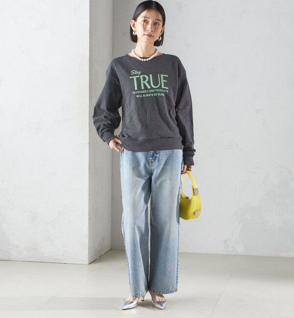 SHIPS for women「【SHIPS別注】81BRANCA:〈洗濯機可能〉ロゴ スウェット」|スウェット・ジャージ|