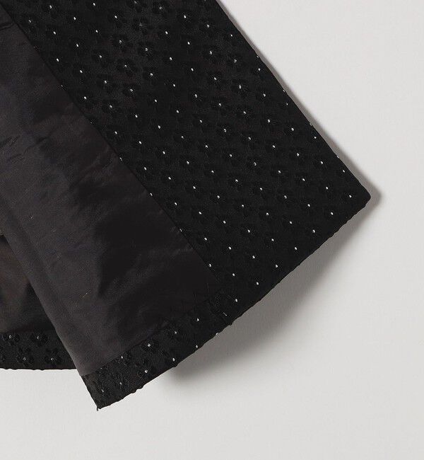 SHIPS any「SHIPS any:〈手洗い可能〉フラワー ジャカード ショート テーラード ジャケット」|テーラードジャケット|