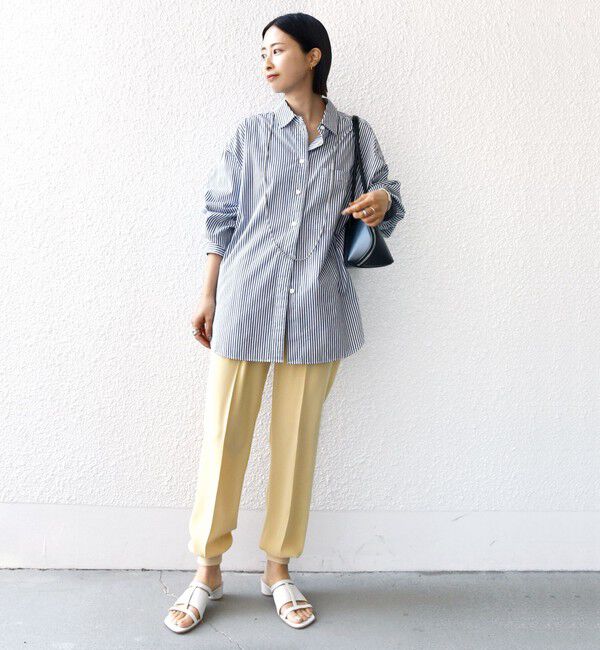 SHIPS for women「〈手洗い可能〉裾 リブ ドロスト パンツ」|その他|
