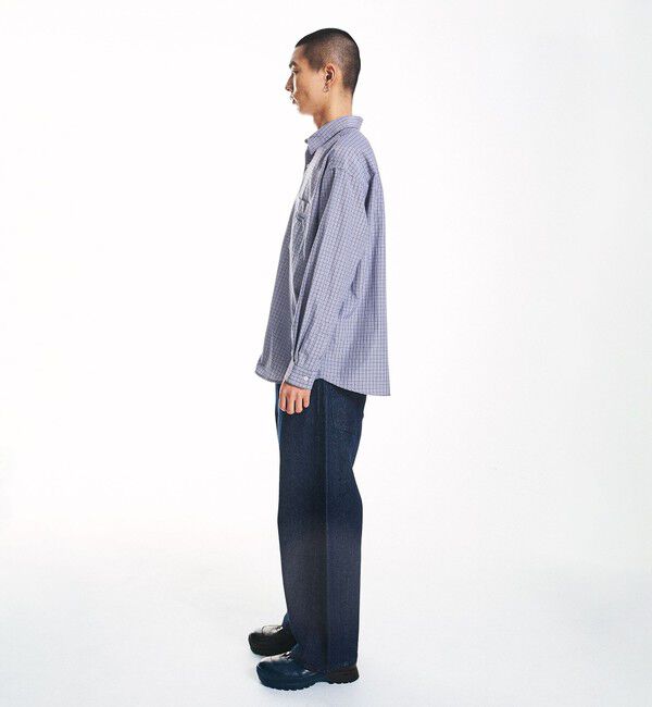 SHIPS「City Ambient Products: レギュラーカラー ブロード オーバー シャツ (長袖)」|シャツ・ブラウス|