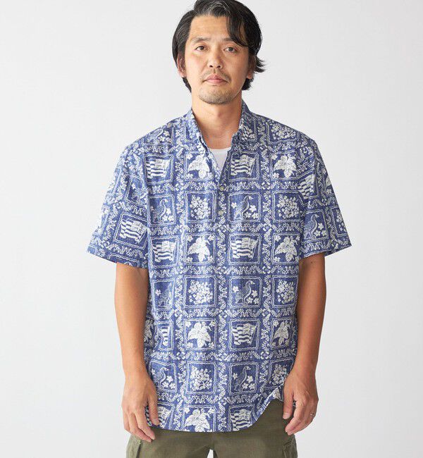 SHIPS「【SHIPS別注】Reyn Spooner: 50th ANNIV ラハイナ―セーラー プルオーバーシャツ」|シャツ・ブラウス|