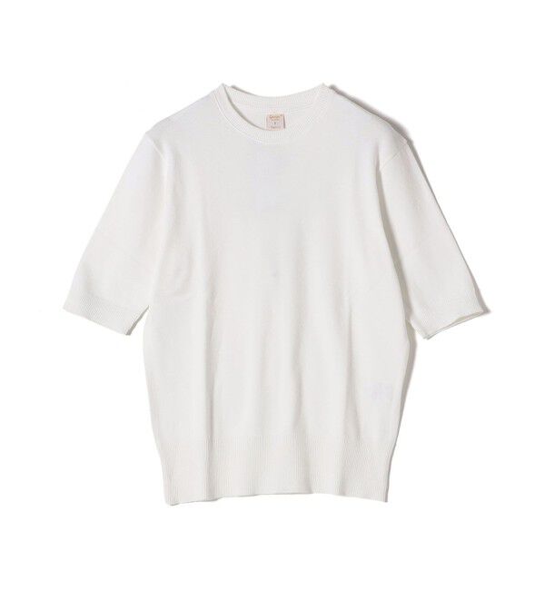 SHIPS for women「gicipi:5分袖 プルオーバー（ARGENTO）」|Tシャツ・カットソー|ホワイト