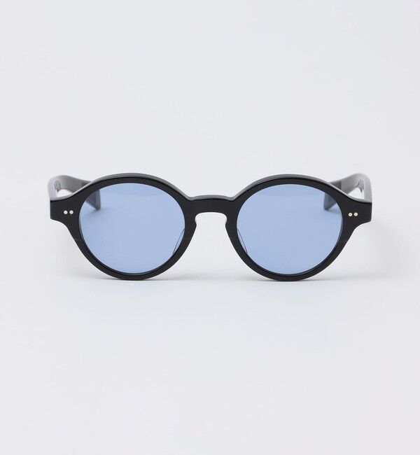 SHIPS「【SHIPS別注】SASAKI CELLULOID: 鯖江製 クラシック ボストン サングラス」|サングラス|ブラック