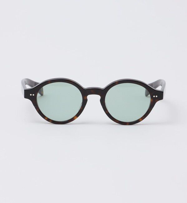 SHIPS「【SHIPS別注】SASAKI CELLULOID: 鯖江製 クラシック ボストン サングラス」|サングラス|ブラウン