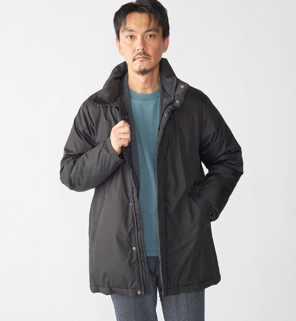 SHIPS「【SHIPS別注】TAION: ダウン ブルゾン」|ダウン|ブラック